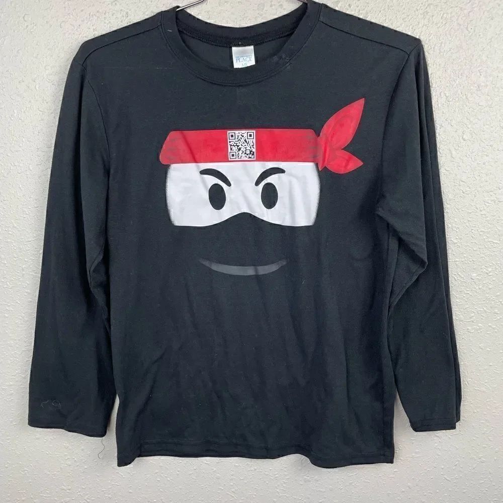 The Chukdren’s Place Ninja Shirt Size L (10/12) EUC